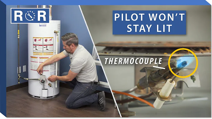 Water Heater Troubleshooting - Pilot Won't Stay Lit | Repair and Replace