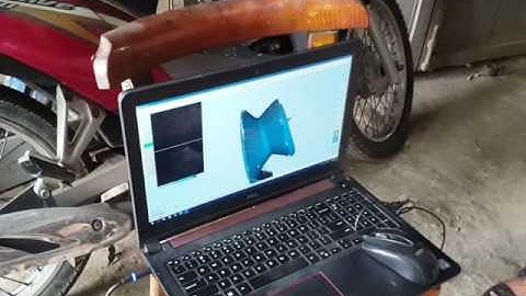 Scan 3d mẫu tuabin và thiết kế 3d mẫu làm khuôn gia công cnc
