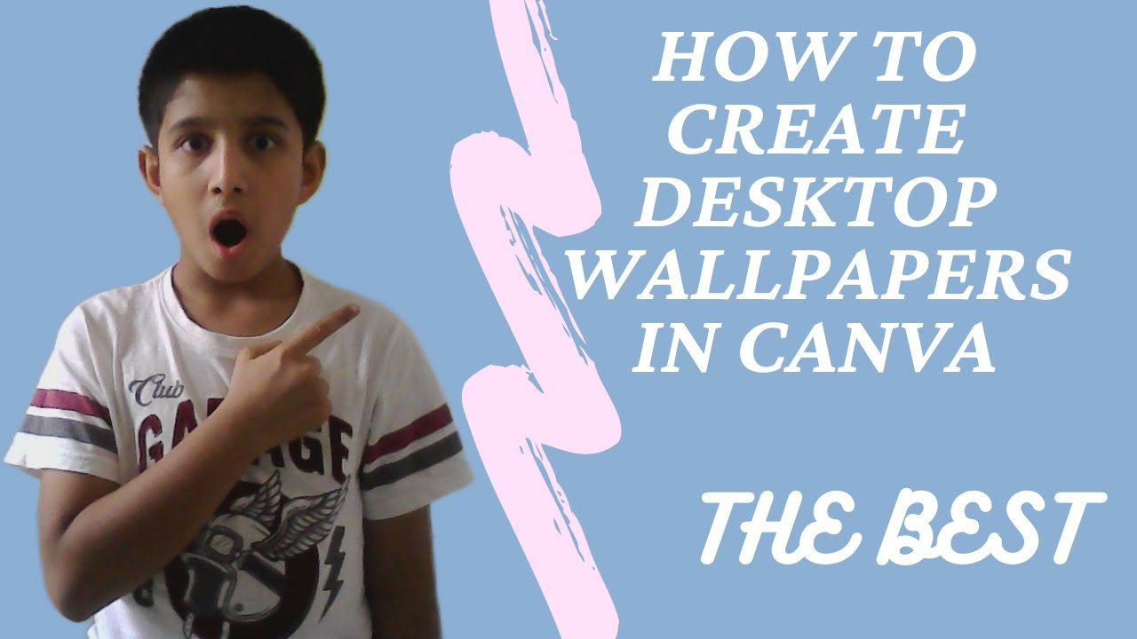 How to create desktop wallpapers in Canva - YouTube