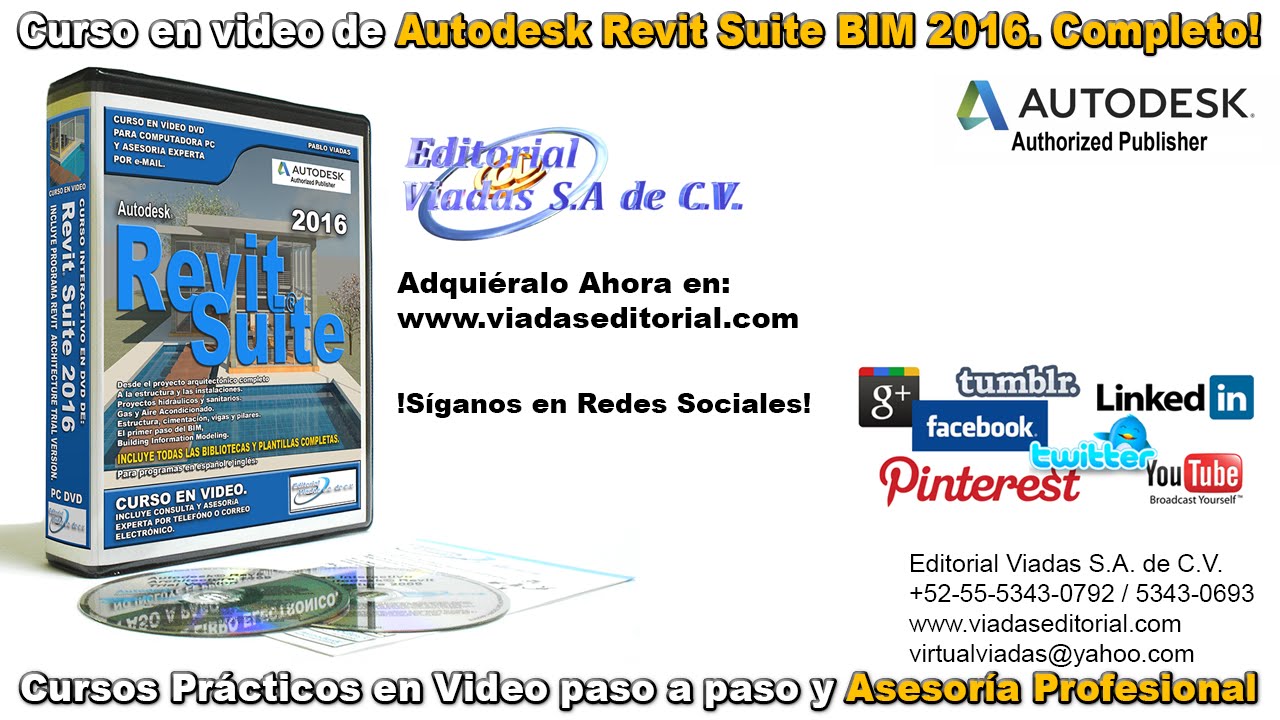Revit 2016 Suite BIM Tutorial en Español | Curso Completo - YouTube