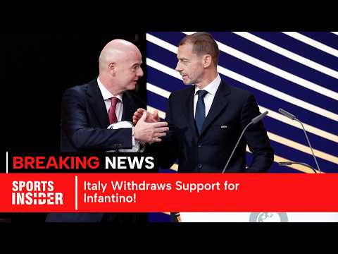 Italy Drops Support for Infantino as UEFA Set to Lift FIFA Boycott Threat | Sports Insider | AD1Z