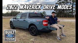 2022 FORD MAVERICK FX4 DRIVE MODES- An Offroad Review/Overview screenshot 4