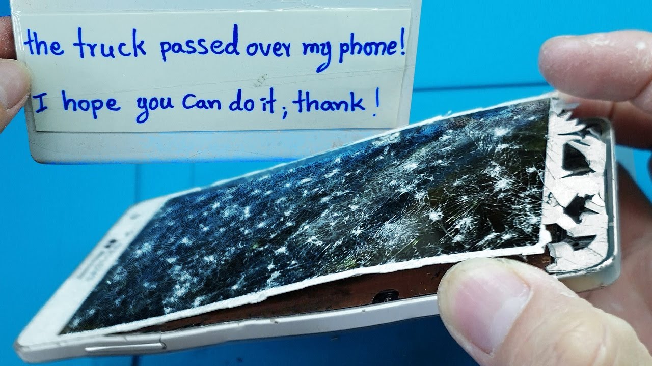 ⁣Restoration destroyed phone | Truck passed over Galaxy A7 | Rebuild broken smartphones