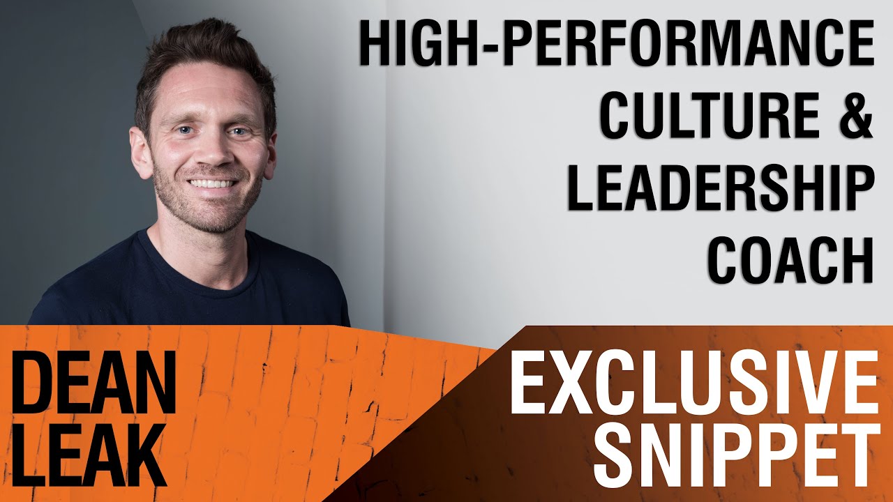 Dean Leak How Leaders Can Inspire High Performance Culture Contact Dean Leak How Leaders Can Inspire High Performance Culture Contact