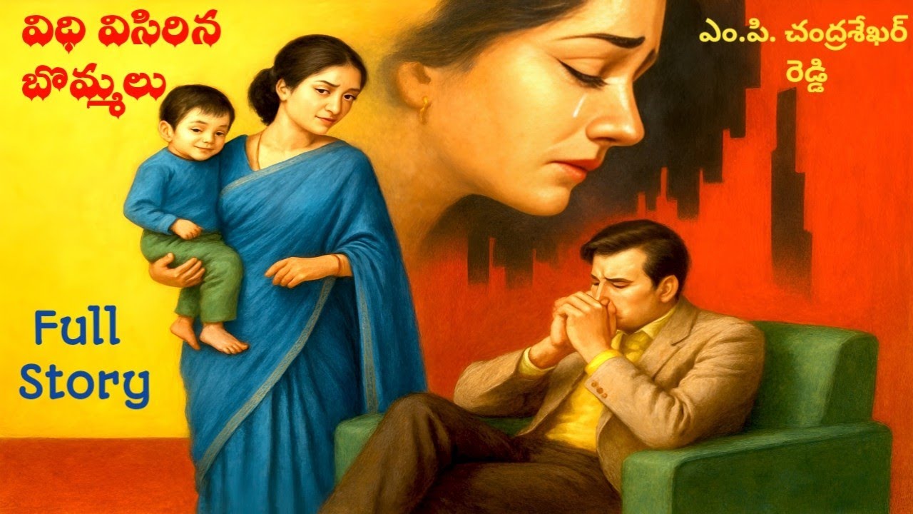 విధి విసిరిన బొమ్మలు | ఎం.పి చంద్రశేఖర్ రెడ్డి | పూర్తి నవల  | Telugu Navala | Vidhi VisirinaBommalu