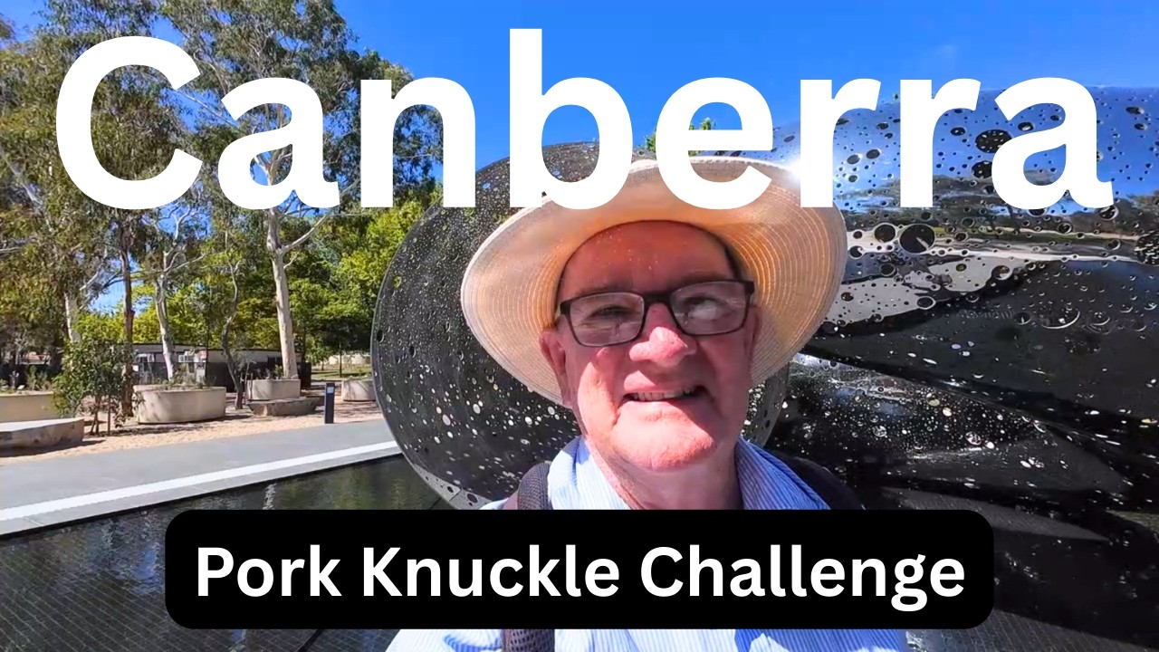 Канберра - Национальная галерея Австралии, легкорельсовый транспорт и соревнование по поеданию св...