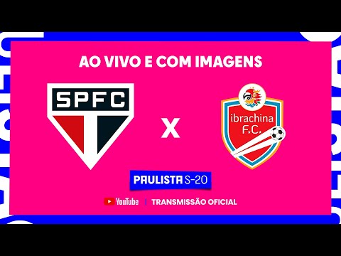 JOGO COMPLETO: SÃO PAULO X IBRACHINA | 3ª FASE  | PAULISTA SUB-20