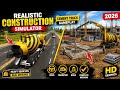 Realistic Road Construction Game 🚧 Cement Truck Gameplay | Simulator 2026