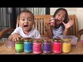 Home Schooling #1 | Zara Membuat Rainbow Rice untuk Belajar Warna | How to Colour Rice for Play