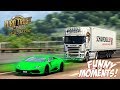 Euro Truck Simulator 2 Multiplayer Funny Moments & Crash Compilation #73