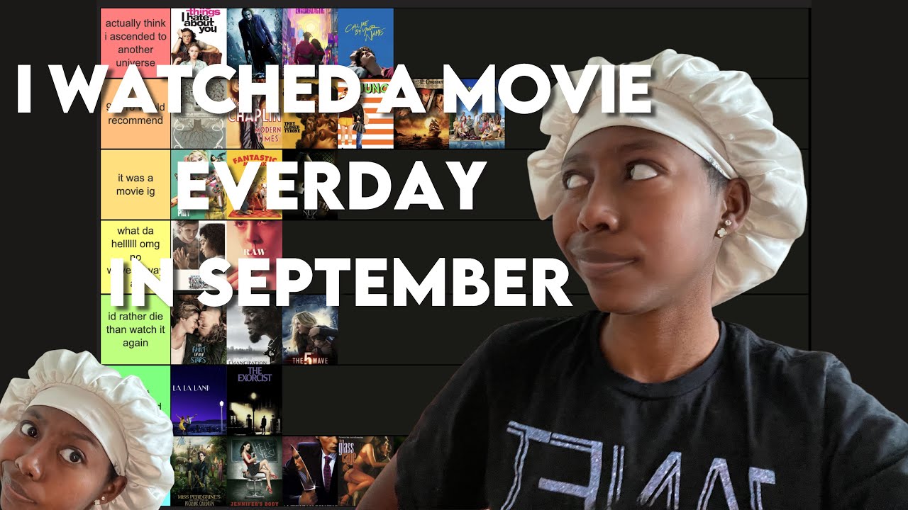 I watched a movie EVERYDAY in september...and here's how I