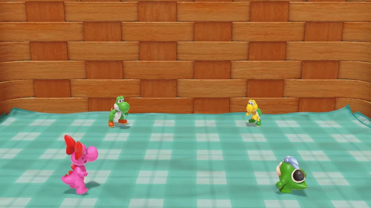 Super Mario Party Jamboree Minigames Yoshi, Koopa Troopa, Birdo, Spike