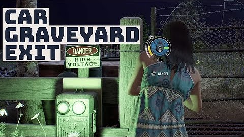 Family House Map Escape - Cattle Grid Car Graveyard Exit Walkthrough - Texas Chain Saw Massacre