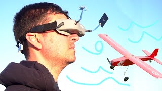 Volando el Joytrainer mini con Arduplane y con viento