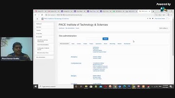 Moodle LMS Day-1(22-05-2020) One Week National Level FDP on ICT Tools in Education Using Moodle