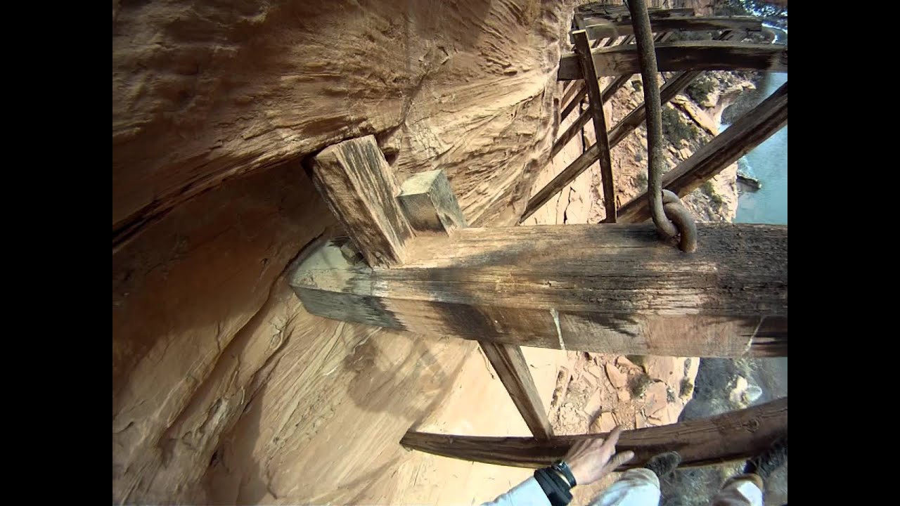 Hanging Flume near Uravan, Colorado