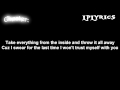 Linkin Park- From The Inside [ Lyrics on screen ] HD