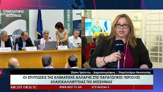 LIVE σύνδεση Επιμελητήριο Μεσσηνίας | Παρουσίαση μελέτης επιπτώσεις κλιματικής αλλαγής ελαικαλλιέργε