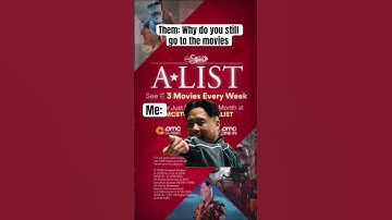 Here is why AMC A-List is worth it! 💯 #movie  #cinema #review #cinematic #marvel #tmnt #stufios #us