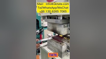 How to Welding Aluminum Foil Busbar to Copper Bar? Use TATE polymer diffusion welding machine in USA