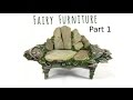 How to Make Fairy Furniture Out of Clay & Rocks: Part 1, DIY Fairy Garden Bench