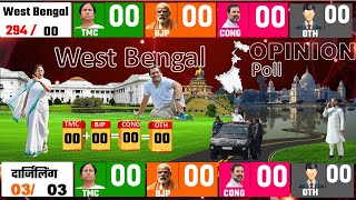 West Bengal (WB) Assembly Election 2026 Opinion Poll | Exit Poll TMC BJP CPIM Mamtabanar Modi ele...
