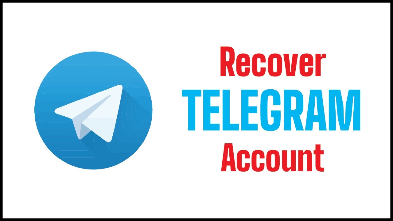 Recover telegram. Recover Telegram account.