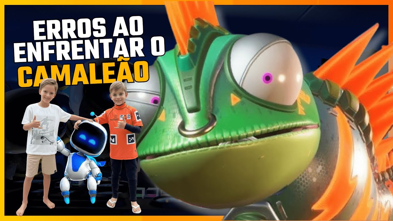 Não enfrente o Chefão Camaleão do Astro Bot antes de ver esse vídeo!