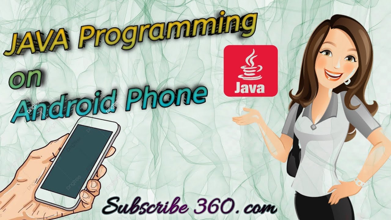 Run Java program on your android phone - YouTube