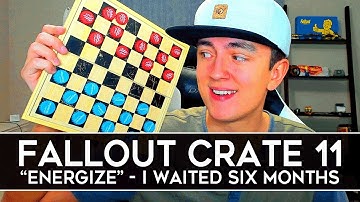 Fallout Crate #11 UNBOXING! - "Energize" | Nuka Checkers, Unique Replica, & More!