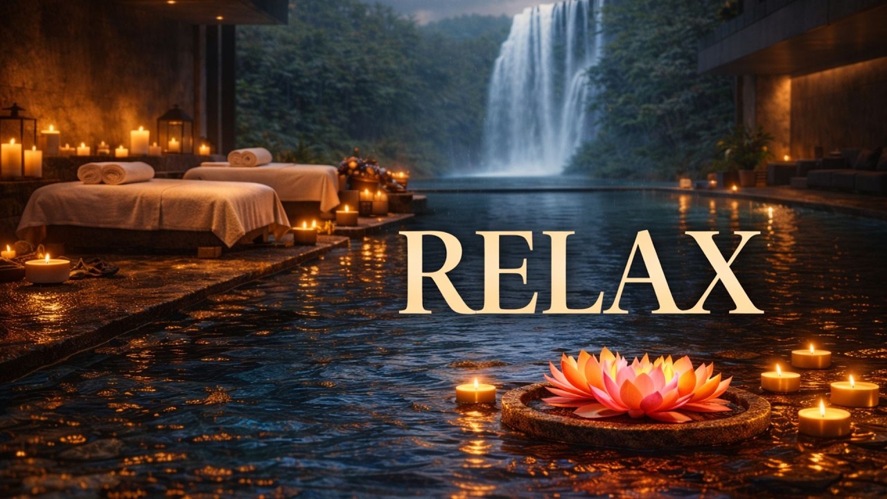 Luxury Spa Experience | Candlelight Ambience | Meditation Music Relax Mind Body