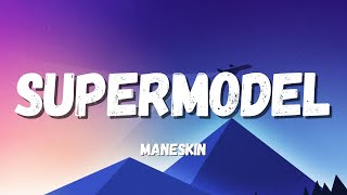 Video thumbnail of "Måneskin - SUPERMODEL (Testo/Lyrics)"