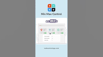 Product Quantity Limits - Try for free #minmaxcontrol