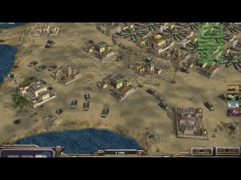 GLA Command Conquer Generals Zero Hour 1 Vs 5 HARD Gameplay 