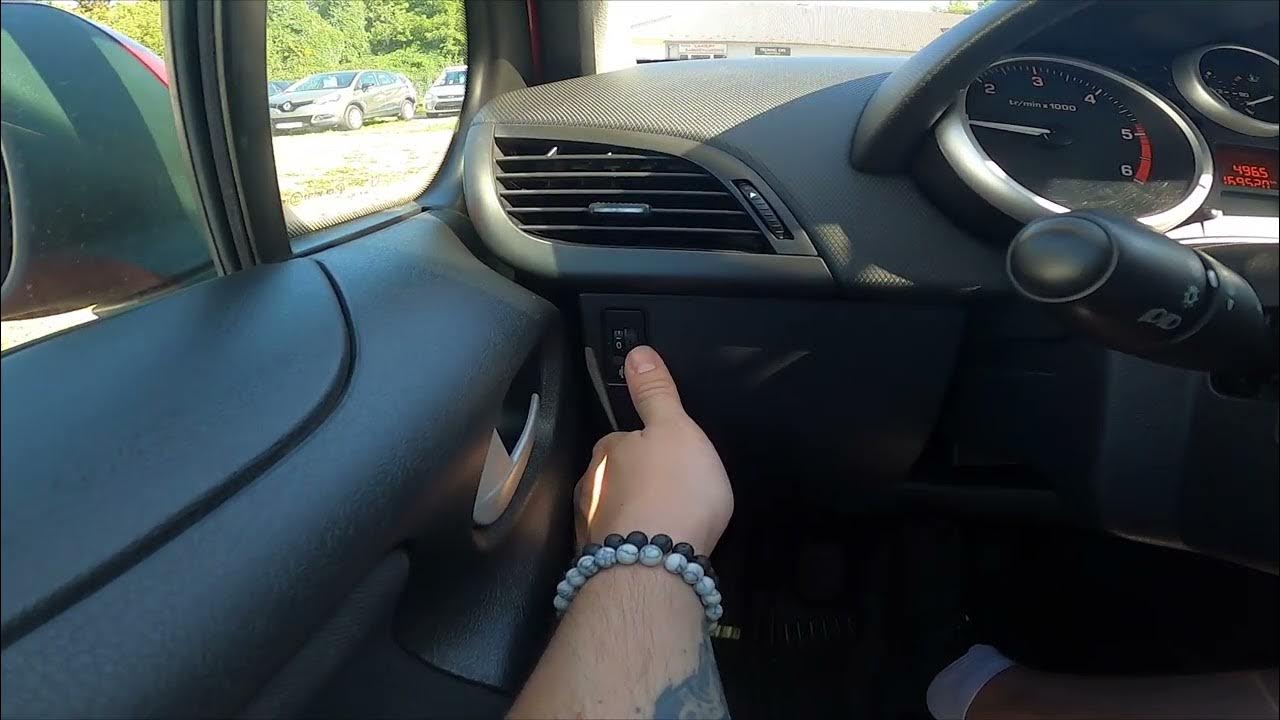 How to Change Headlights Position in Peugeot 207 ( 2006 2013 ) Adjust