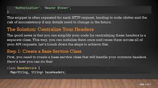 Streamlining HTTP Requests in Flutter: How to Add Request Headers Automatically