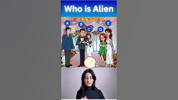 Who is Alien | Wedding Puzzle #mindgamesforkids #brainteasers #quiz #1million