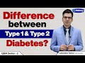 What is the difference between Type 1 and type 2 Diabetes | Can Exercise Cure Diabetes 2 | Diabexy