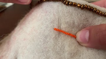 How to: Two needle flat stitch technique