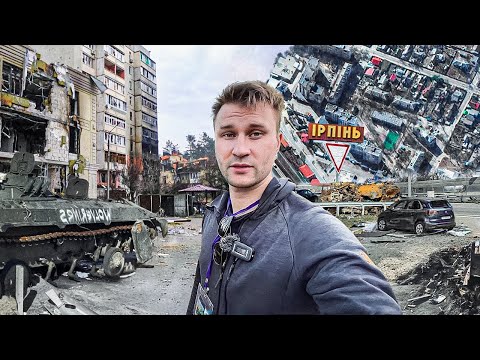 Irpin, Ukraine - the paradise turned into hell after Russian invasion