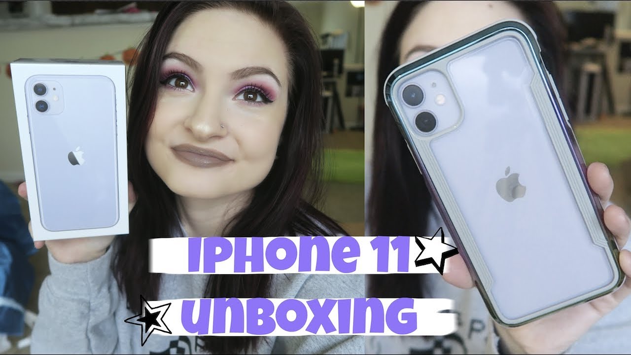 💜PURPLE IPHONE 11 UNBOXING + SETUP💜