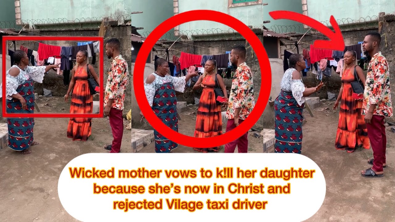 Wicked mother vows to k!ll her daughter because she’s now in Christ and rejected Vilage taxi driver 
