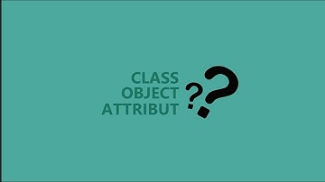 Class, Object dan Attribute pada Java [OOP] - Aye Aye Team