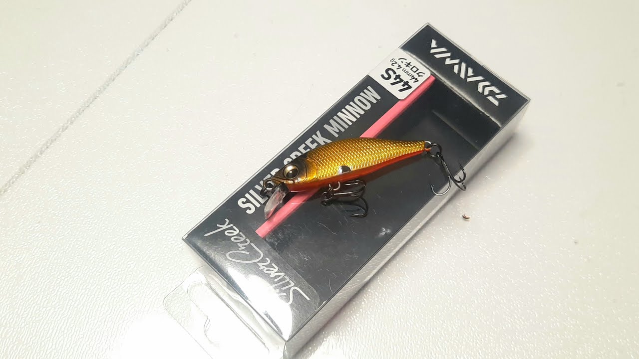 Видеообзор Daiwa Silver Creek Minnow 44S по заказу Fmagazin