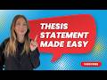 How to Write a Strong Thesis Statement (Step-by-Step) +Turn It Into a Full Research Paper with AI |