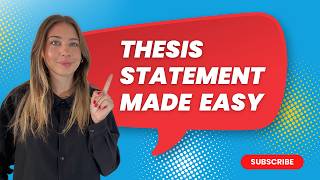 How to Write a Strong Thesis Statement (Step-by-Step) +Turn It Into a Full Research Paper with AI |