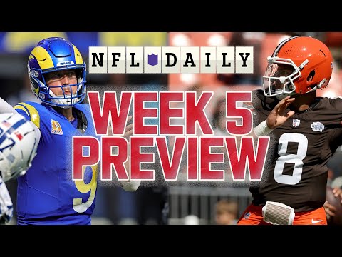 2025 NFL Week 5 Preview of EVERY GAME | NFL Daily