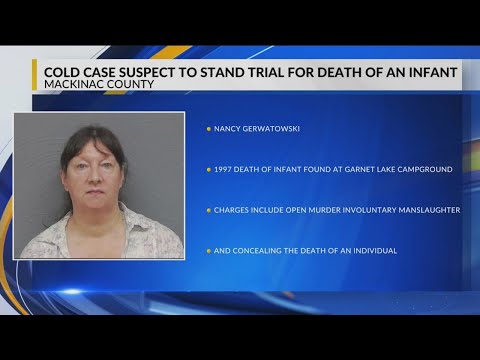 Mackinac County cold case suspect to stand trial for death of an infant