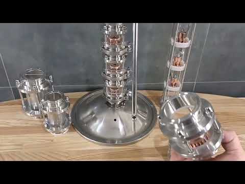 2" Ковпачок в міні діоптрі (сегмент ковпачкової колони), видео 1