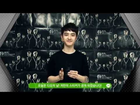 [VIDEO][ENGSUB] 140601 LINE x EXO 디오 D.O DAY